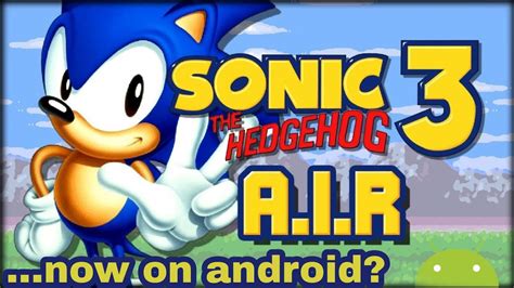 Sonic air 3 download